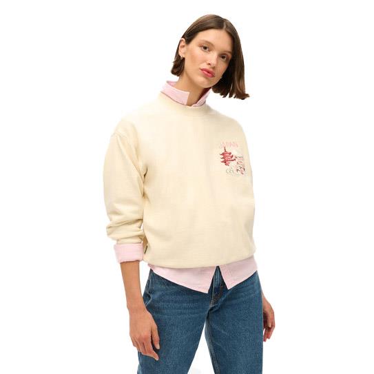 Superdry Suika Embroidered Loose Sweat